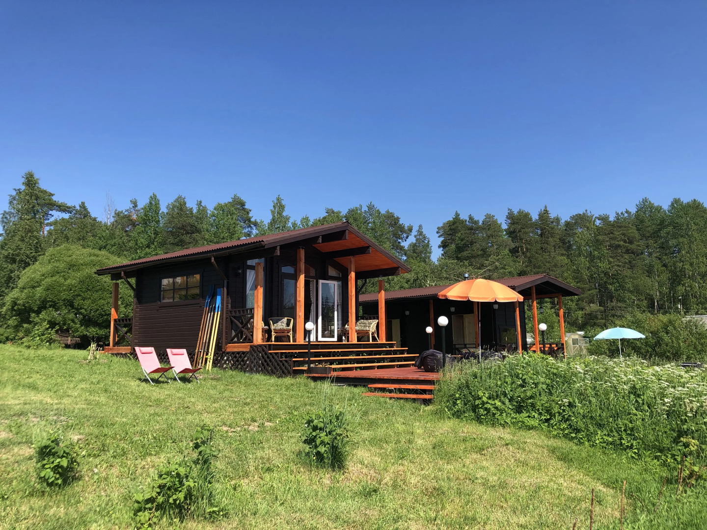 Шале у Озера в Приозерском Районе