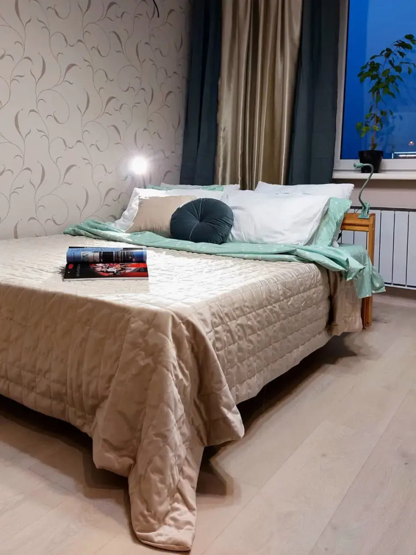 Квартира ЕвроДвушка Аксакова 81/1 на 17 Этаже до 7 Чел