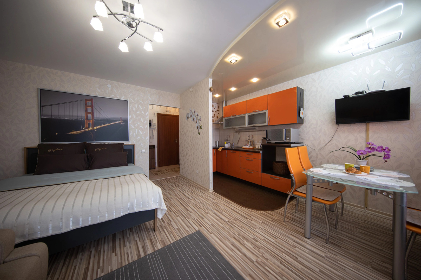 Апартаменты PtzHome Cтудия Орхидея