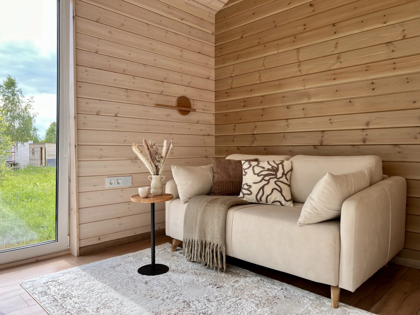 Частный дом Побег из города с сауной и камином