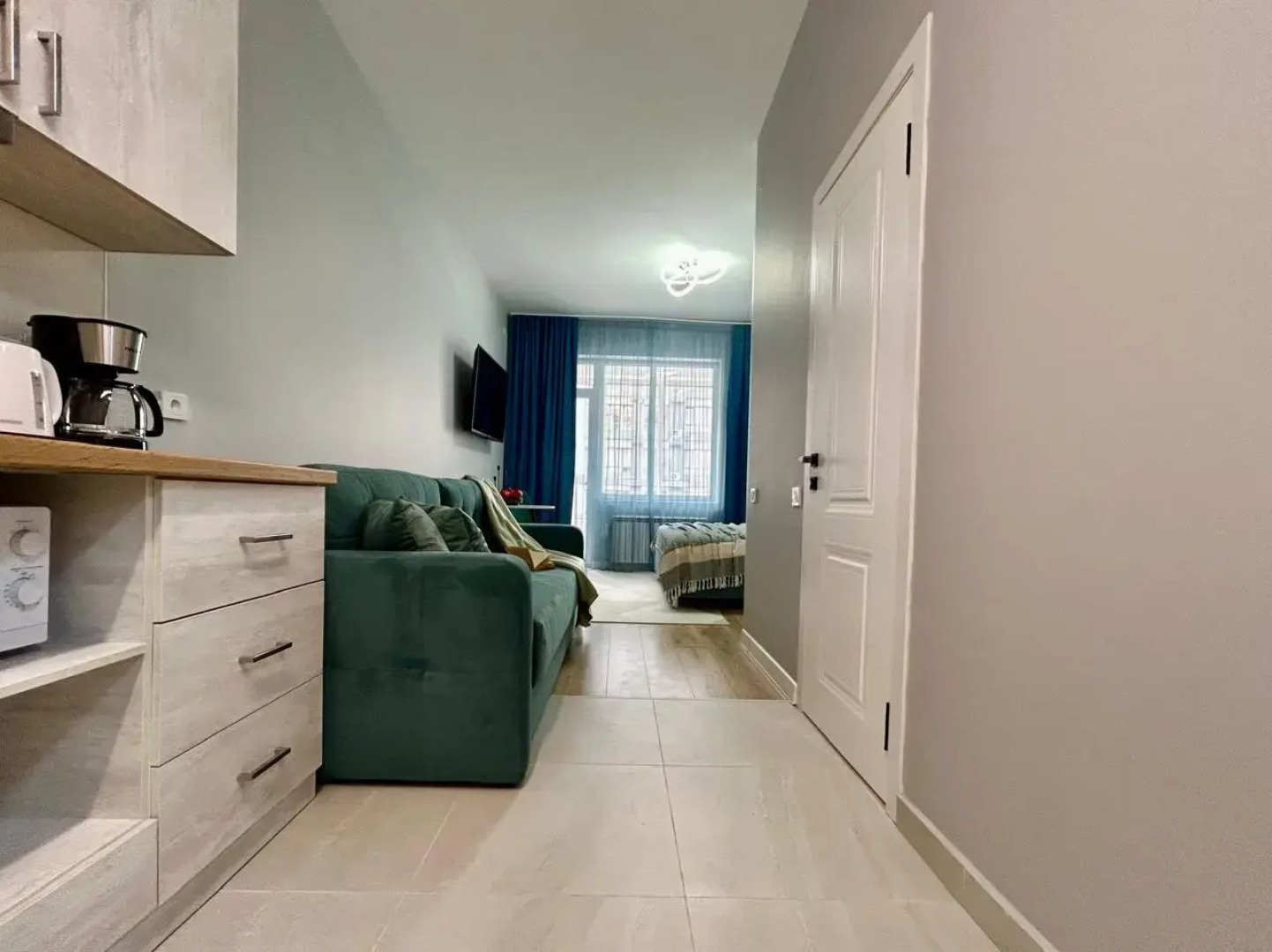 Апартаменты Вдохновляющая Студия Блюз Рядом с Арбатом