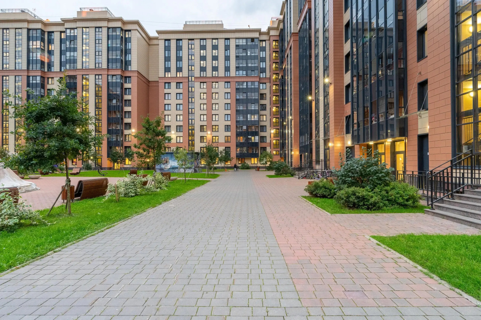 Апартаменты Однокомнатная Квартира в Шикарном Доме Премиум Класса