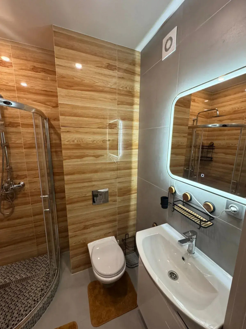 Квартира 2-к Квартира у Сити-Мола, на 12 этаже с видом на Восход