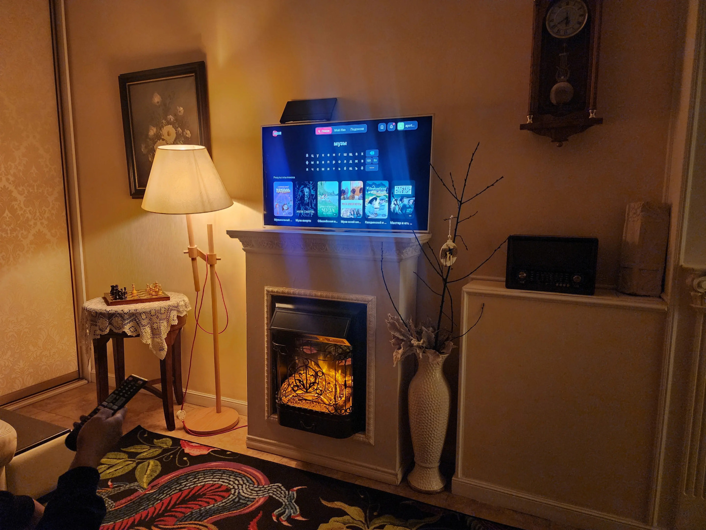 Апартаменты Амалиенау-Адальберт с камином