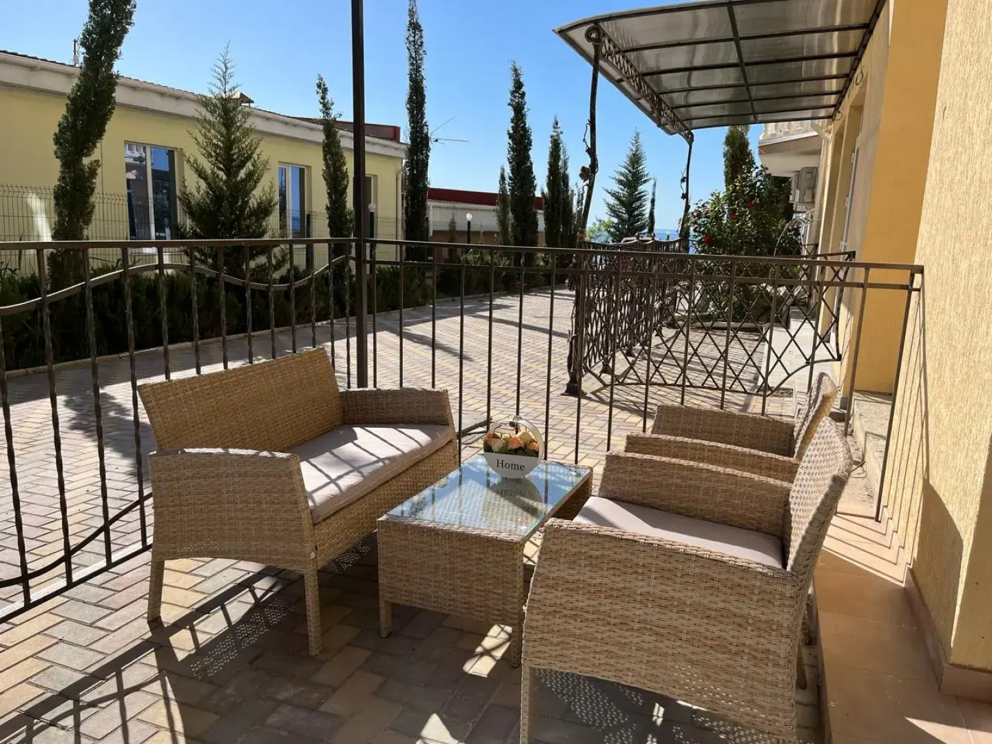 Апартаменты Лаванда студия с террасой