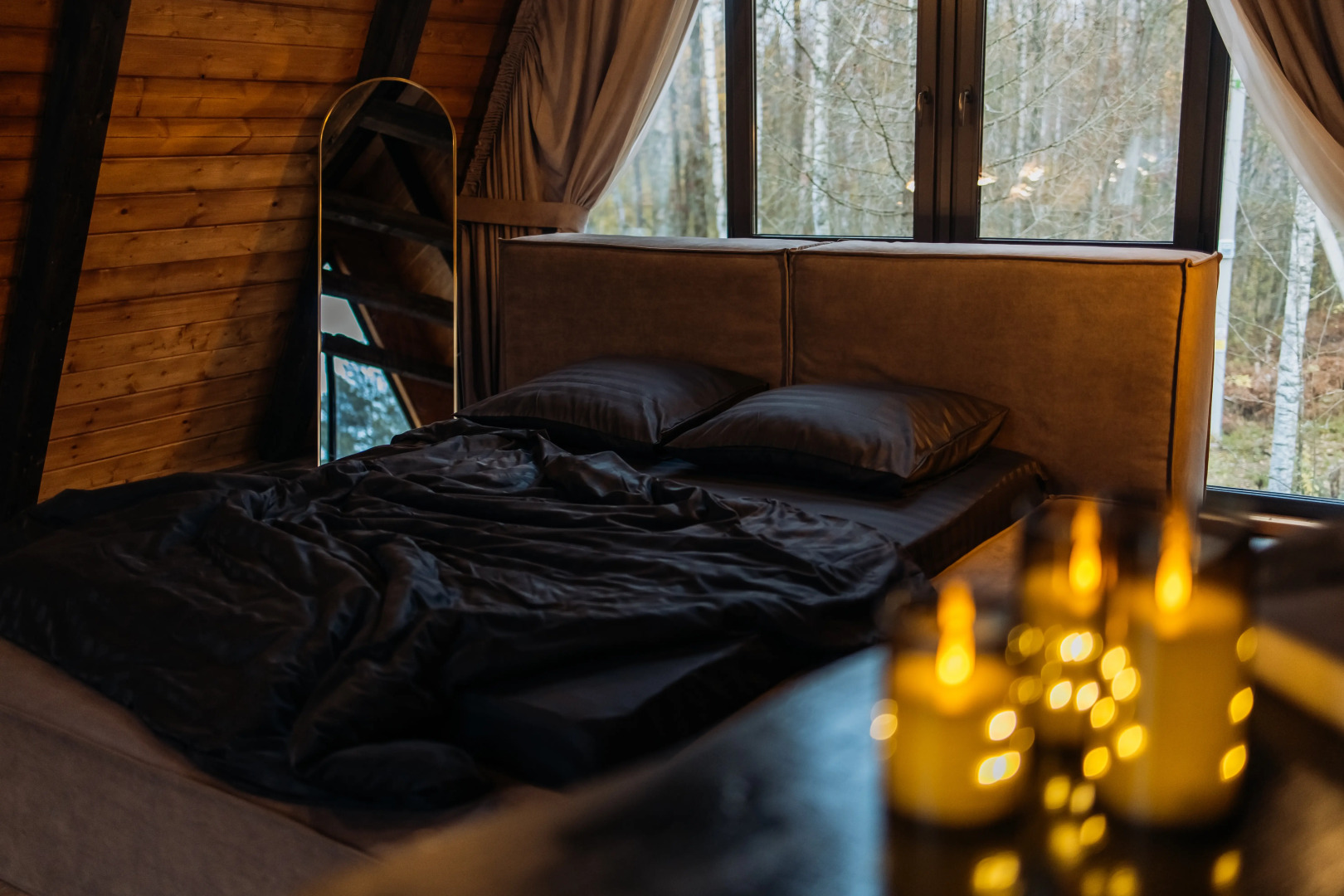 Частный дом A-frame Ванхейм с сибирским чаном