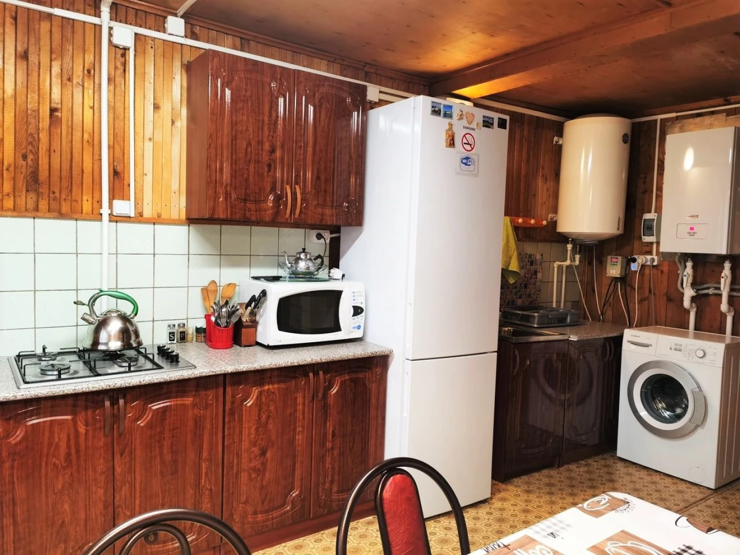 Гостевой Дом с Камином и Баней у Озера