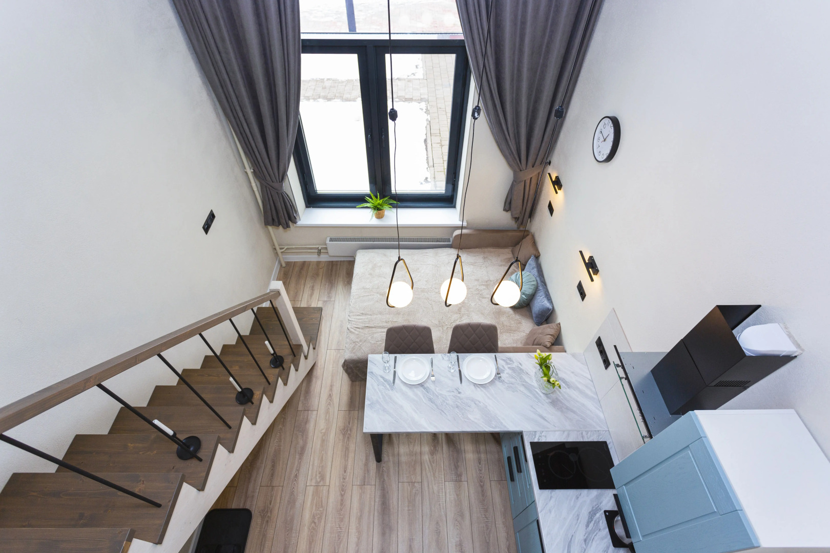 Апартаменты Двухуровневые на Рябиновой 1