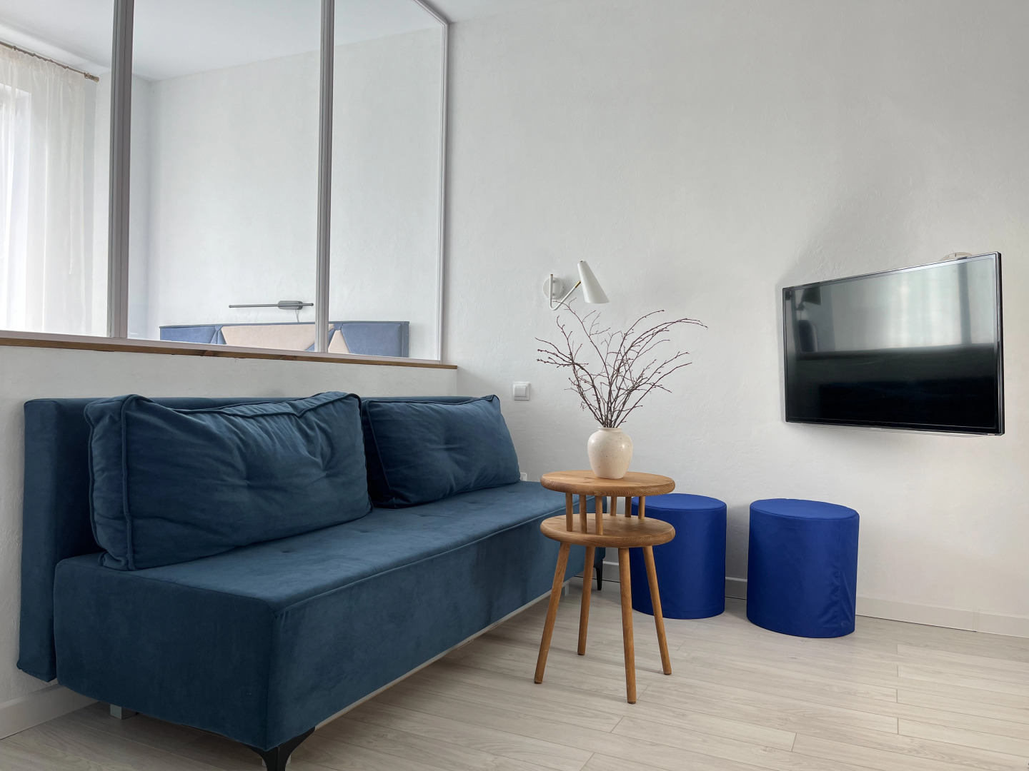 Квартира Однокомнатная квартира с открытым балконом