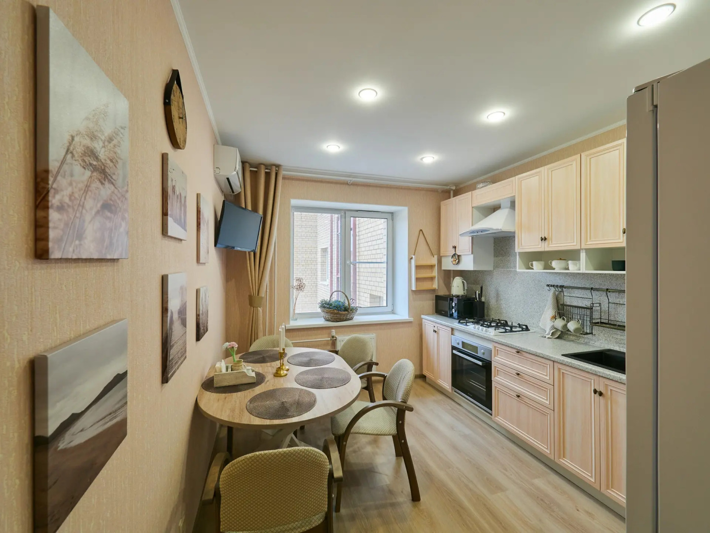 Квартира Просторная 3-комнатная квартира в центре курортной зоны Завидово