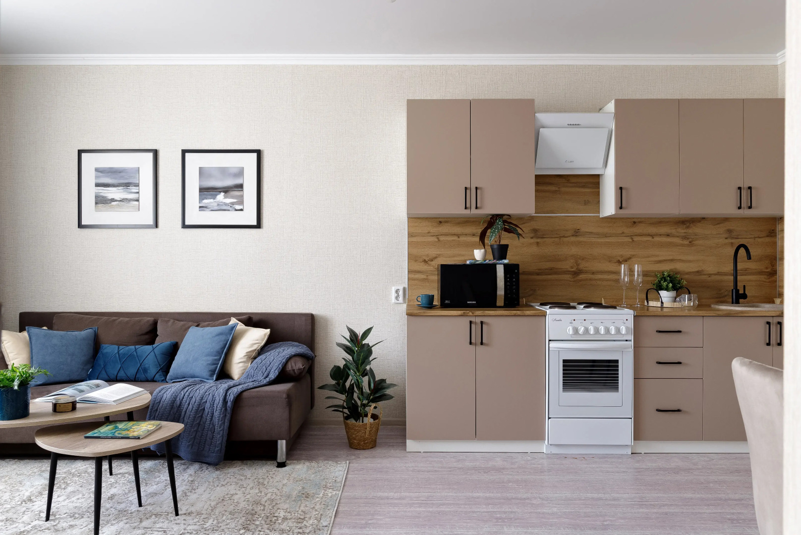 Квартира с видом на парк Облаков