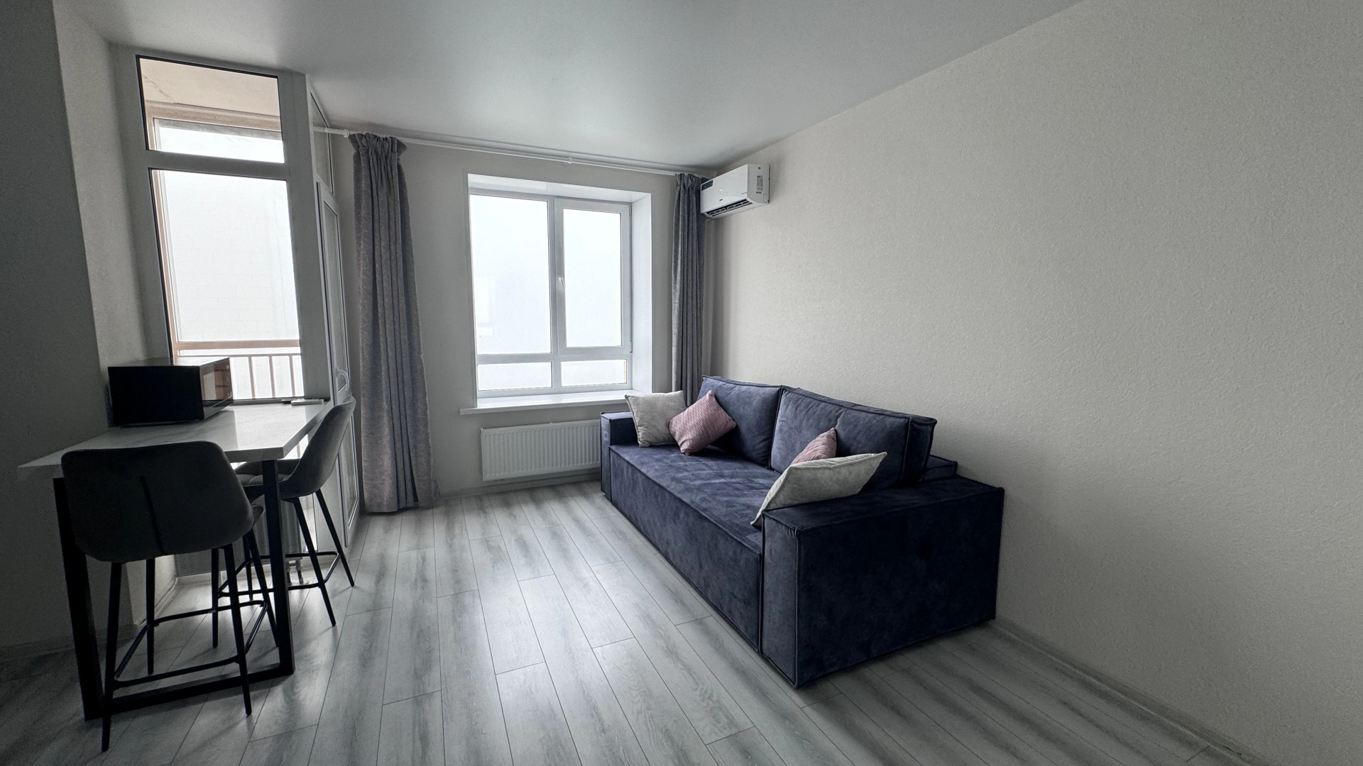 Квартира с видом на город