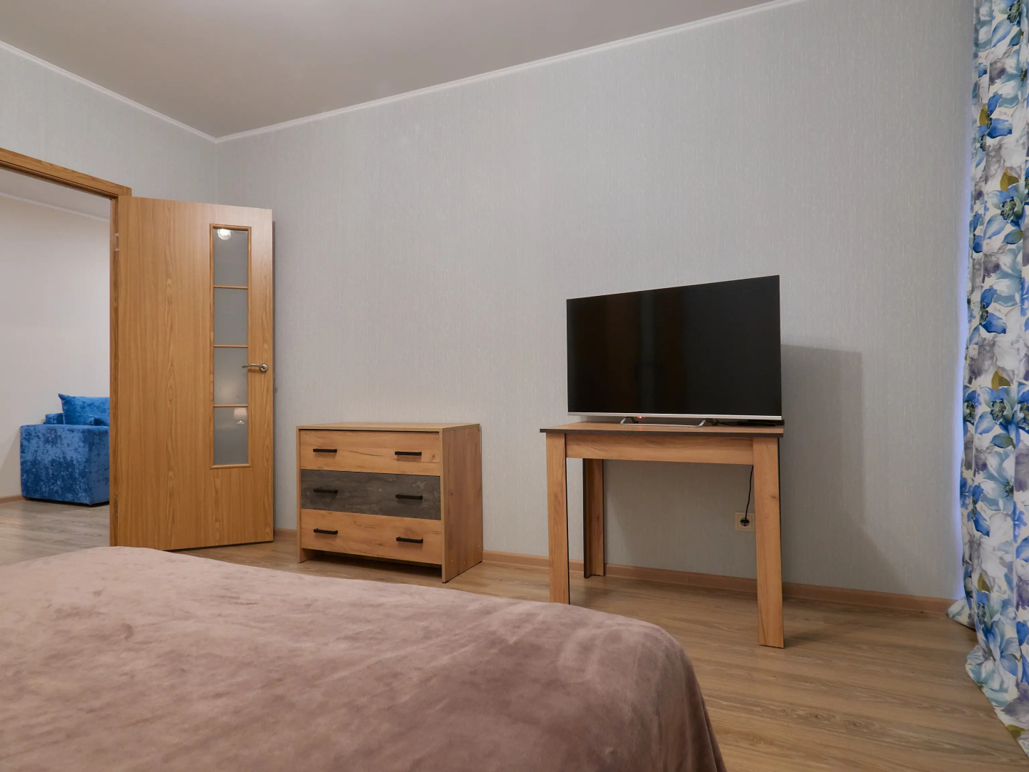 Квартира Просторная 2-комнатная квартира у реки в курортной зоне Завидово