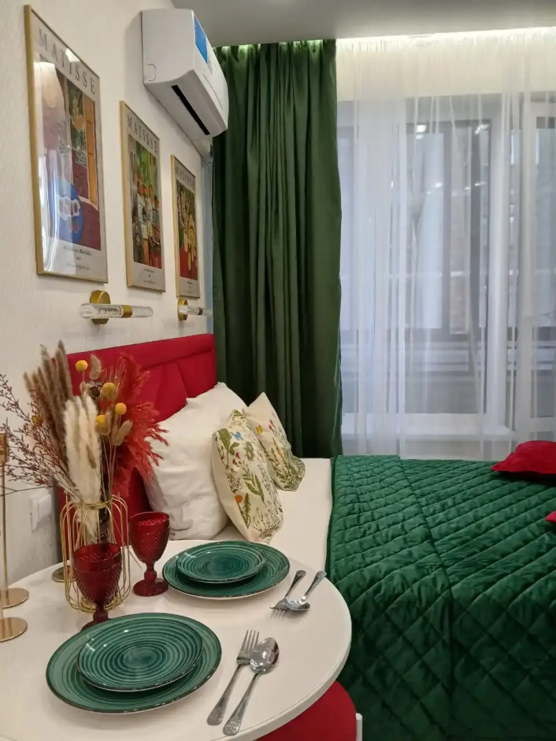 Апартаменты Студия с прекрасным видом на реку