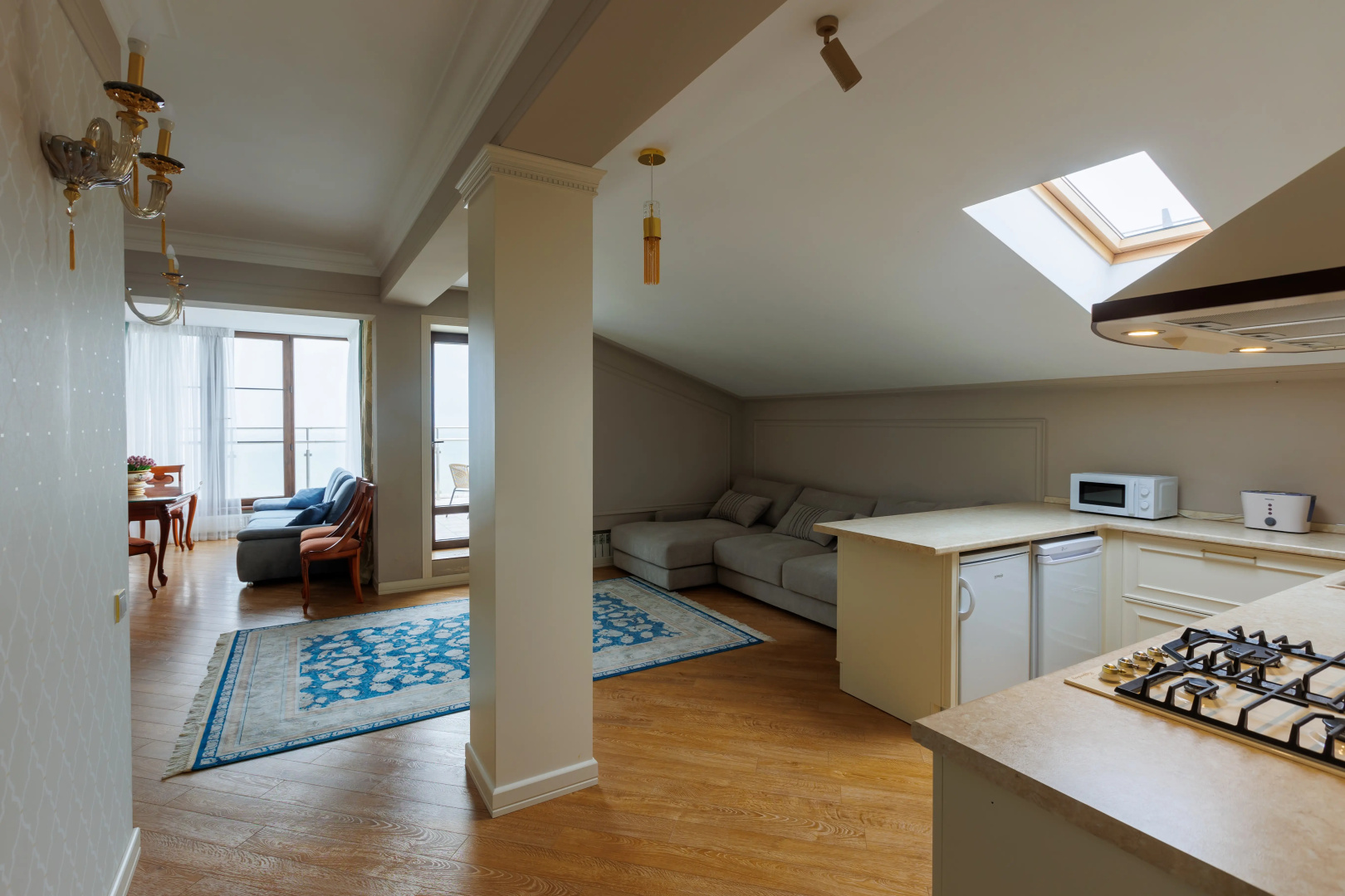 Апартаменты TUR HOUSE с террасой у пляжа