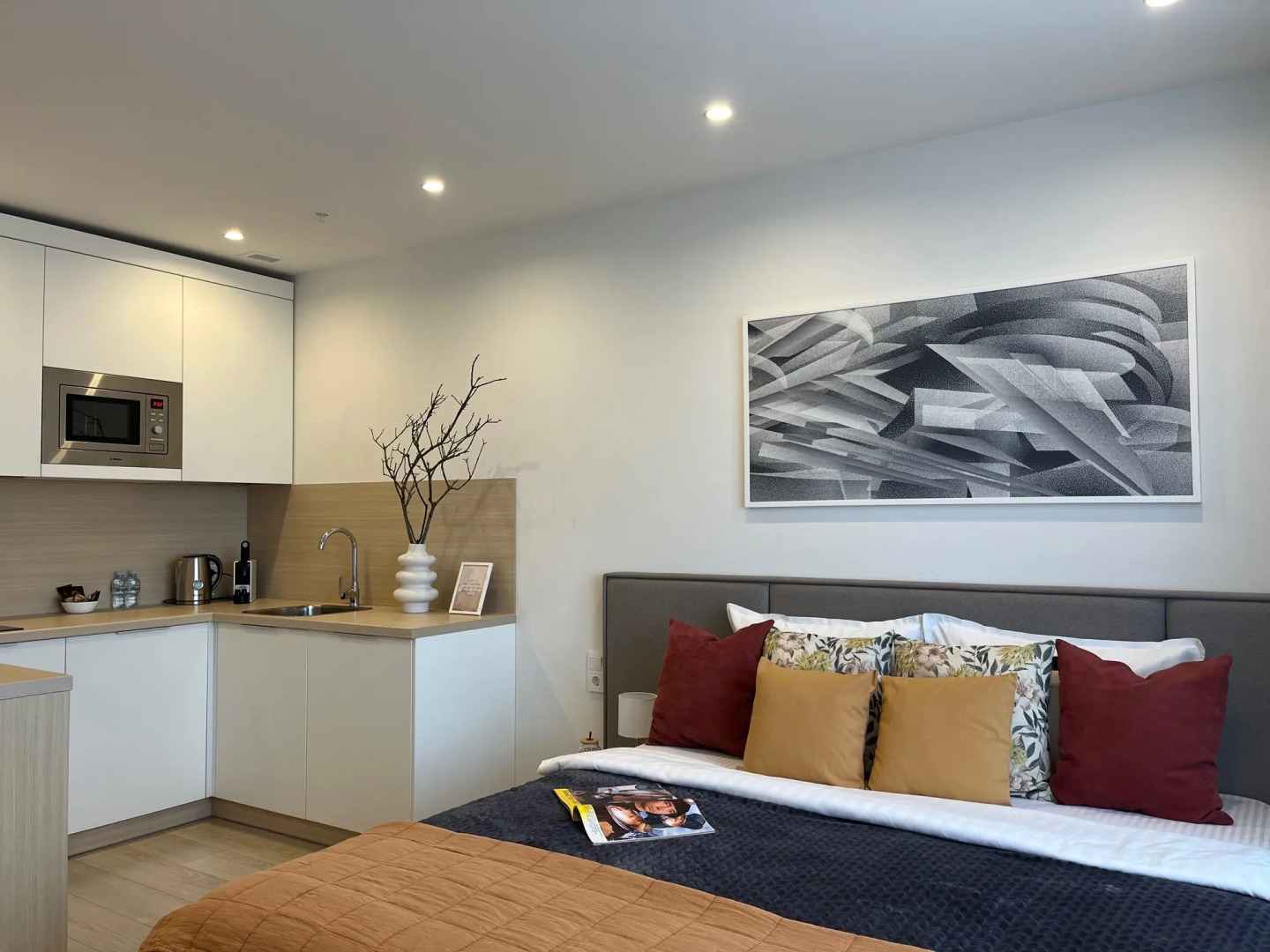 Апартаменты Family Lux с панорамным видом на Остров Мечты и на город