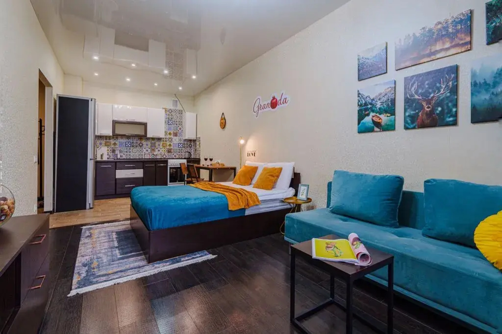 Студия Granada уютная современная в новом доме