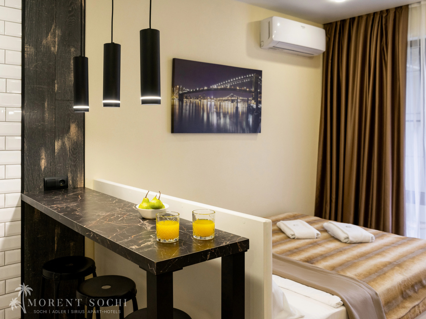 Апартаменты современные Морент Мадрид Парк 2