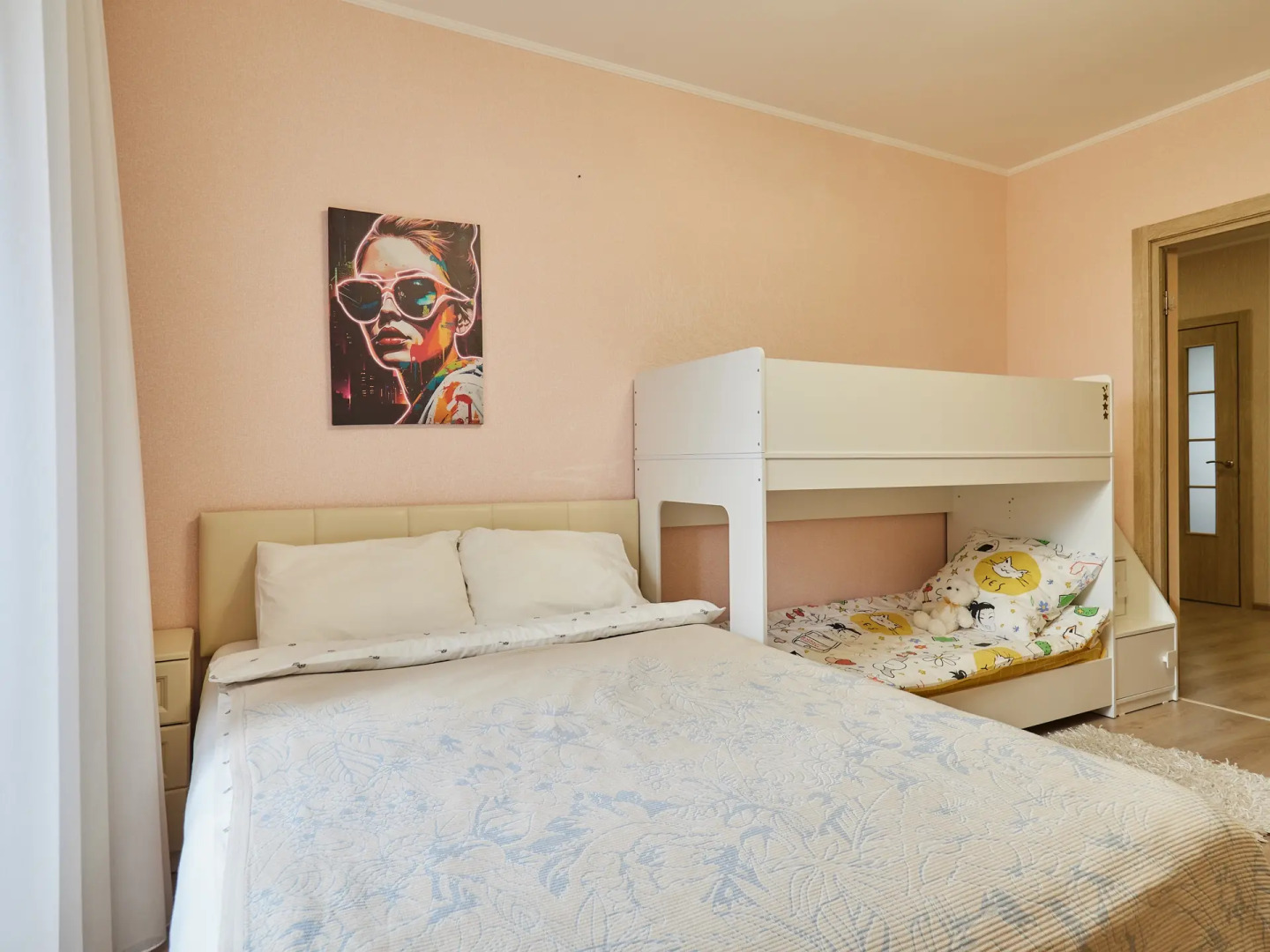 Квартира Просторная 3-комнатная квартира в центре курортной зоны Завидово