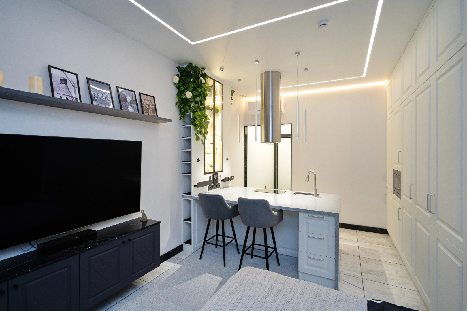 Апартаменты Премиум Grey в Марьиной Роще