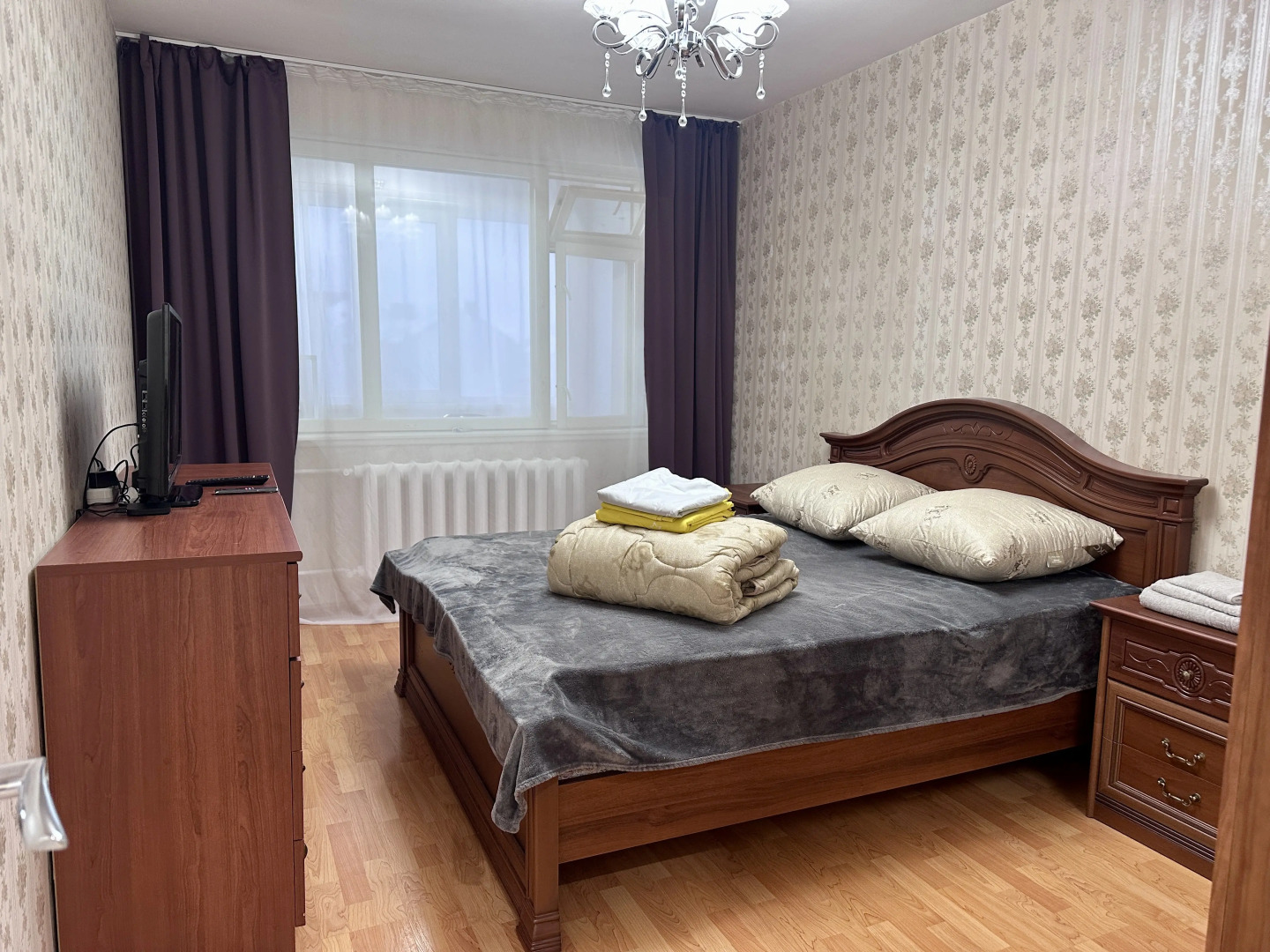 Квартира просторная