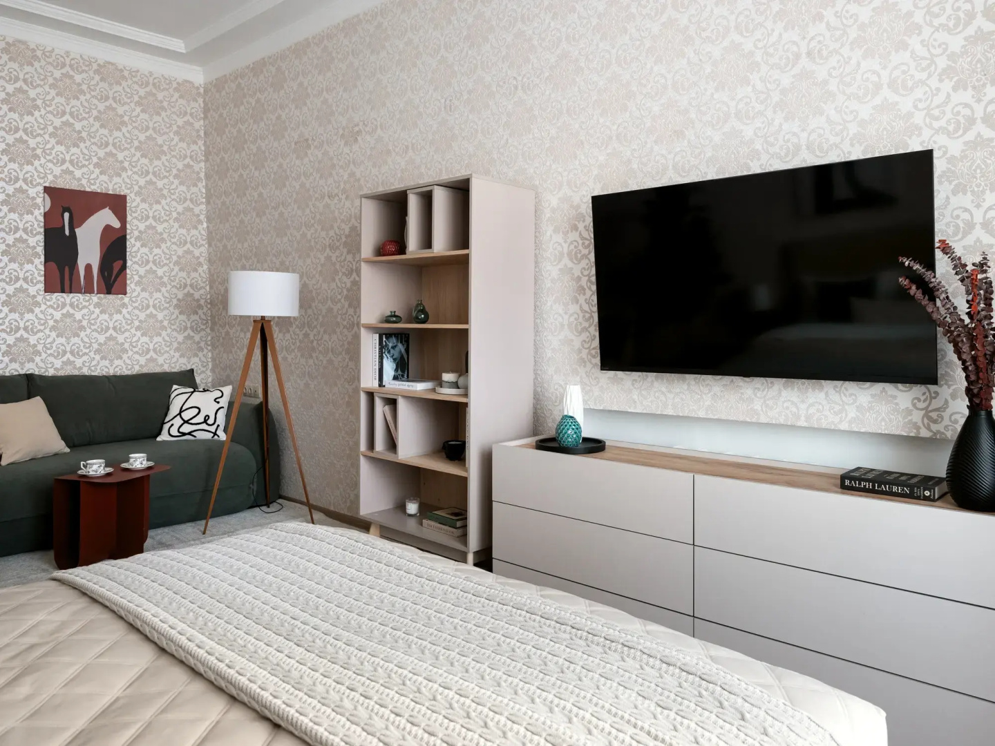 Квартира GM Apartments Легендарная Двушка на Тверской у Садово-Триумфального Сквера