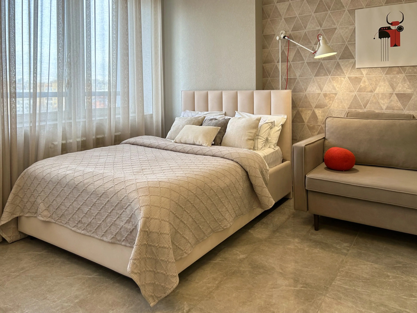 Квартира Студия Bliss-Бриллиант в центре Казани