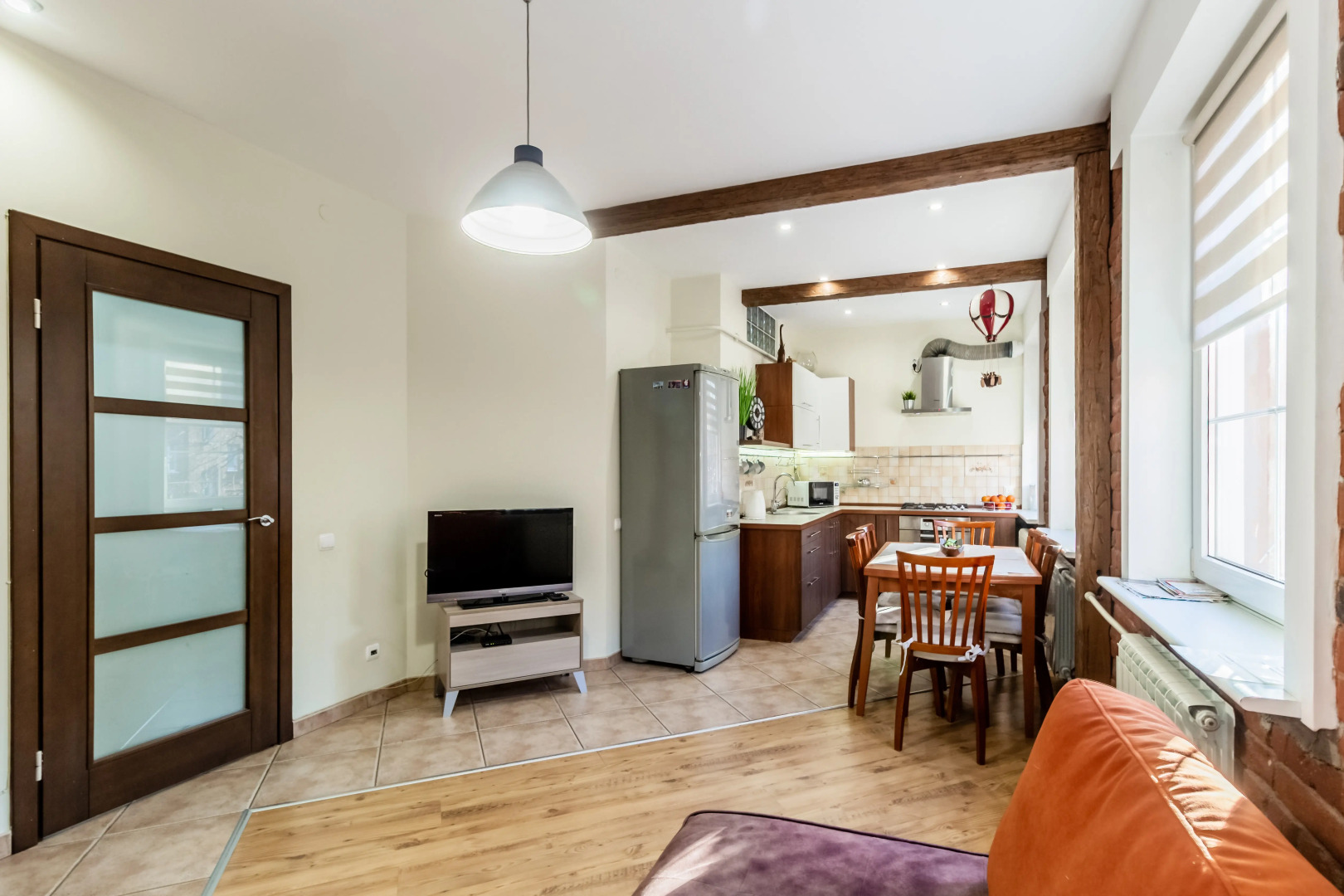 Семейная 3-комнатная квартира в центре города