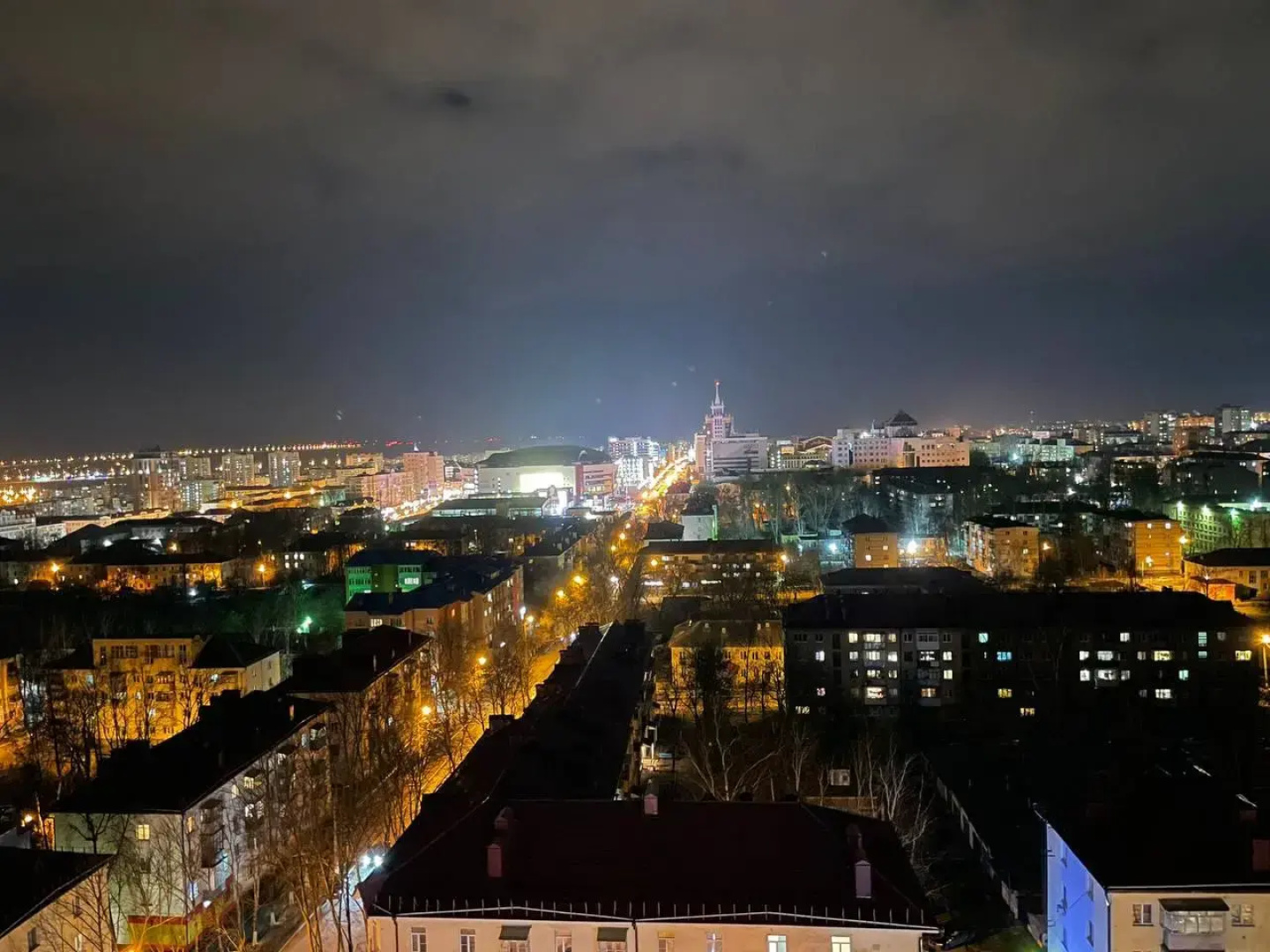 Квартира Двухкомнатная в Центр с Видом на Город