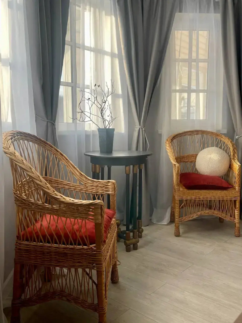 Частный дом с камином и баней