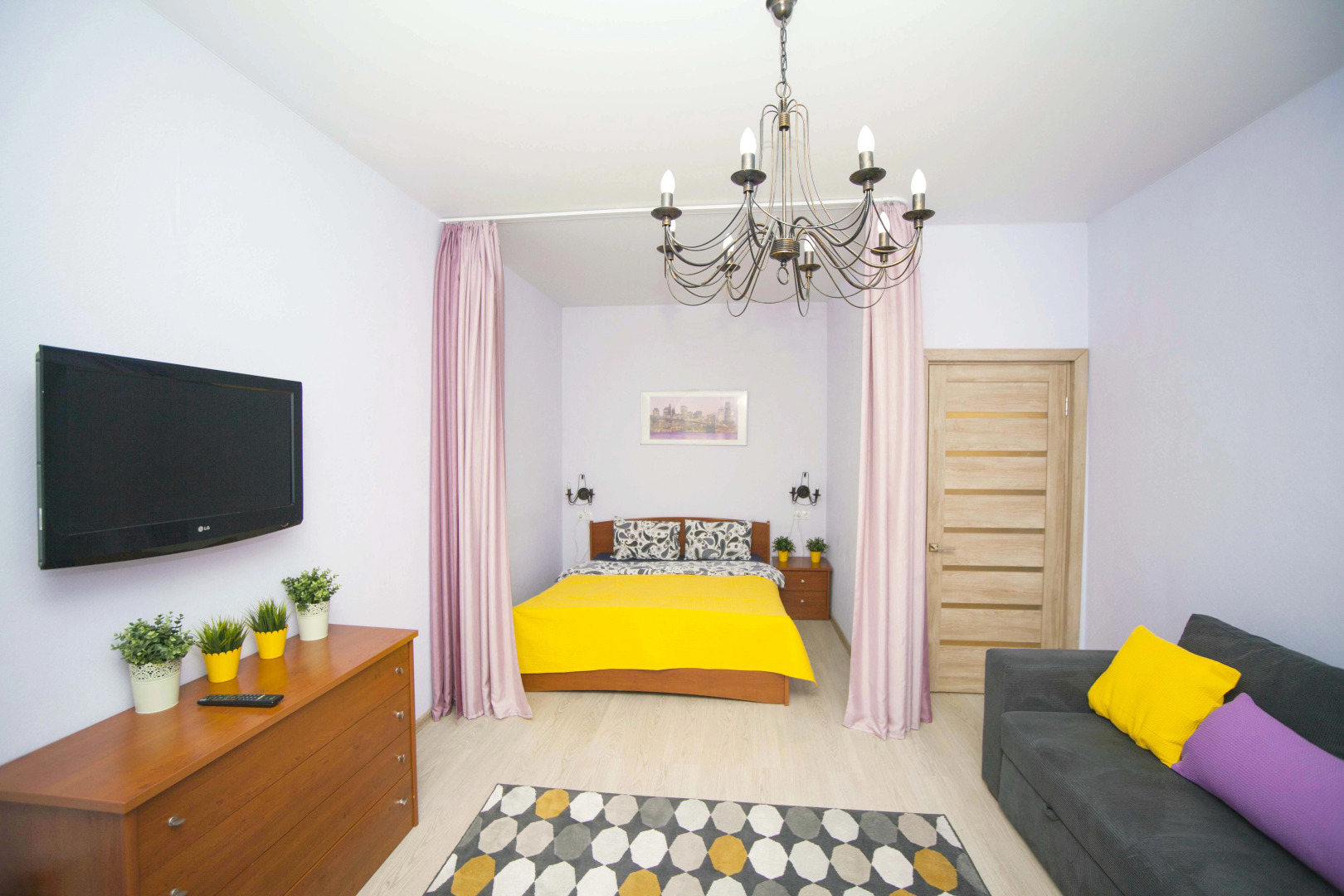 Квартира Уютная квартира у Парка Победы