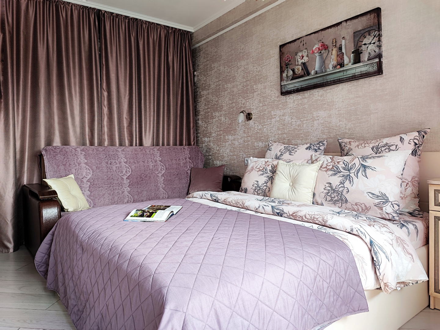 Апартаменты однокомнатная квартира на Фермора район "Сельма"