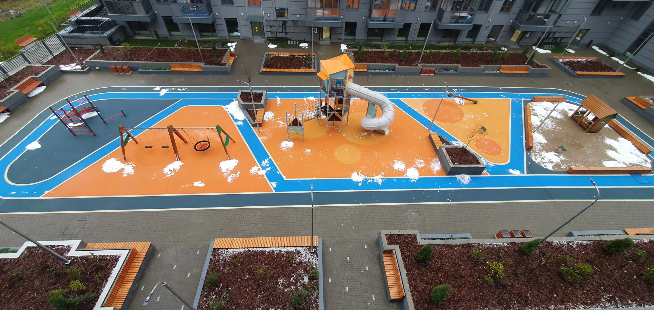 Квартира F. Living Wood