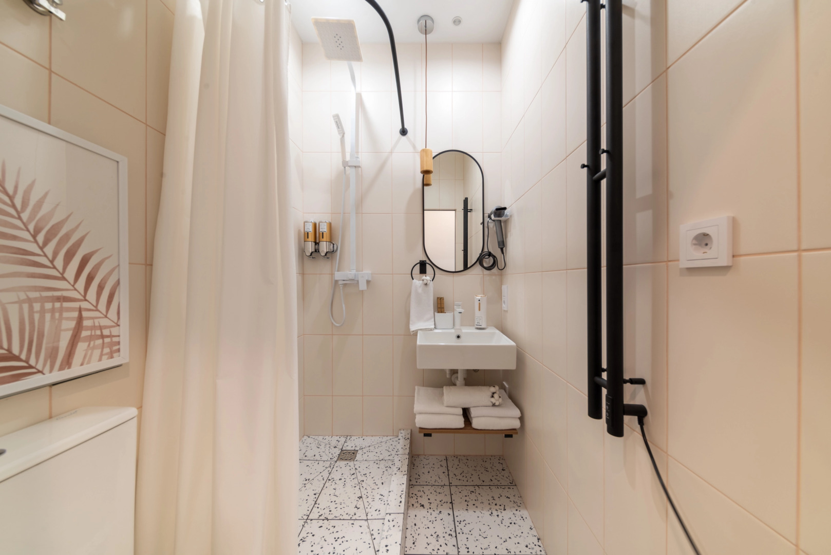 Квартира студия, романтичный дизайн