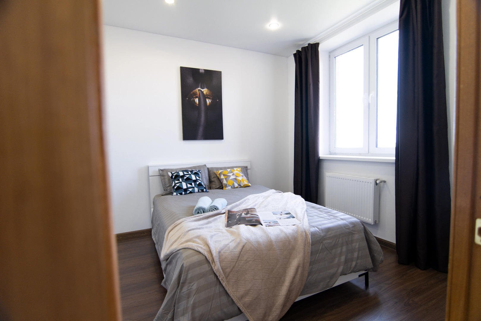 Апартаменты Стильная Двушка в Новострое