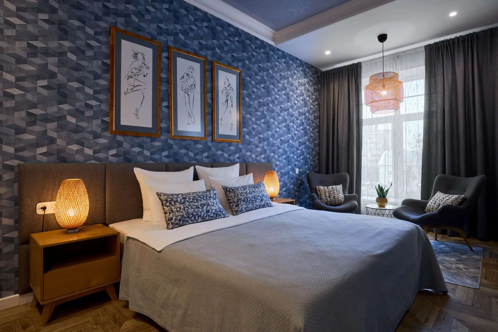 ЕвроУют Стильная 2 комнатная квартира