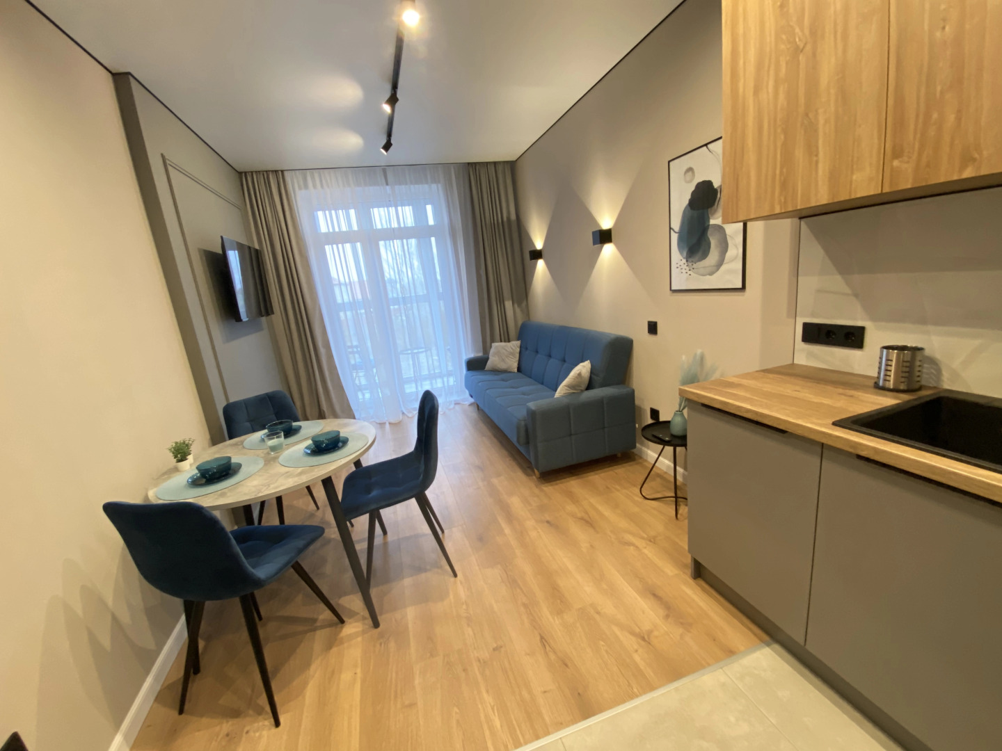 Уютные апартаменты вблизи Западного пляжа