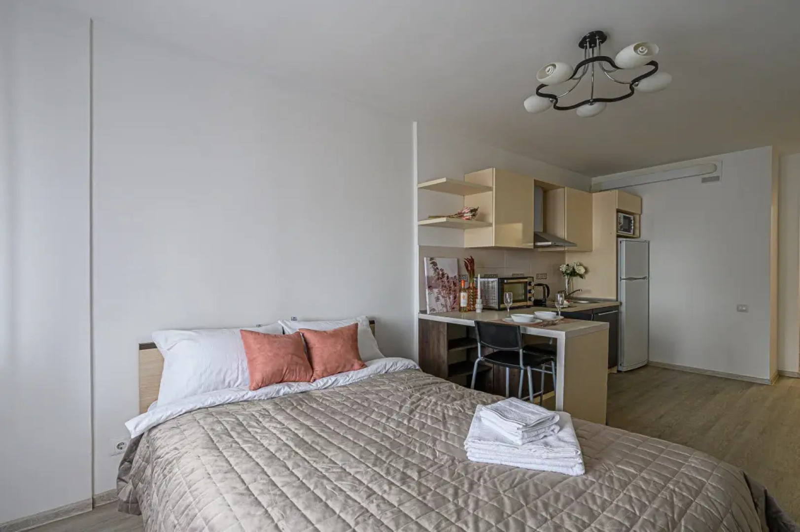 Апартаменты для 2 гостей на Покатной 130/1 на 15 этаже