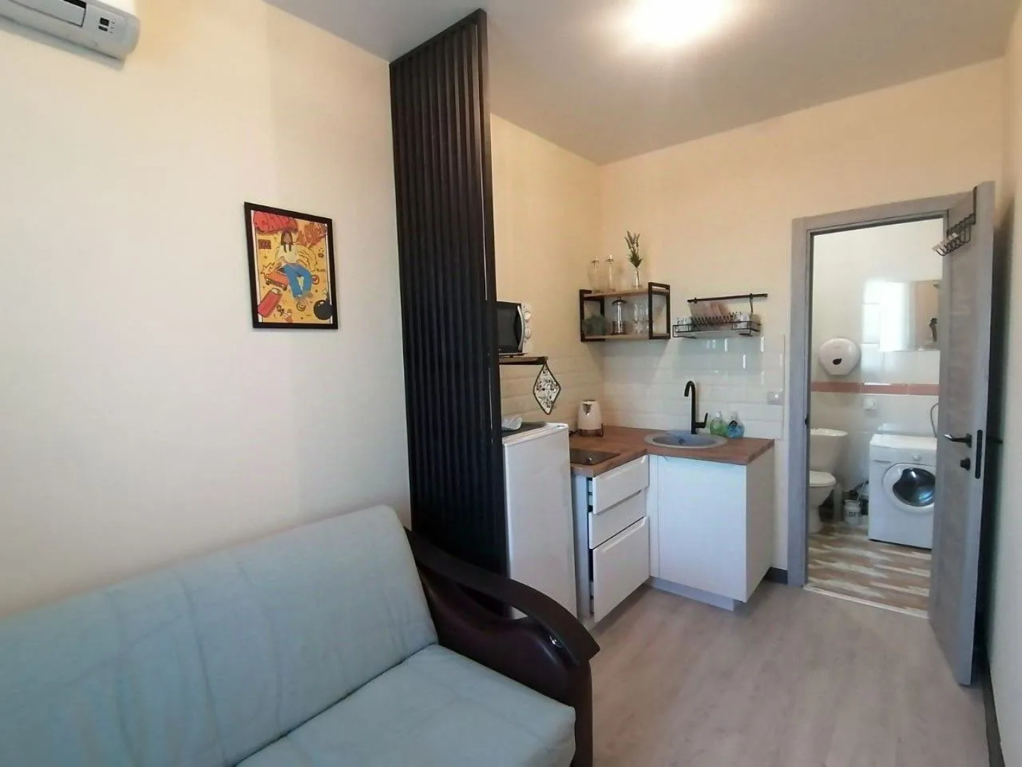 Квартира с панорамным видом на Волгу