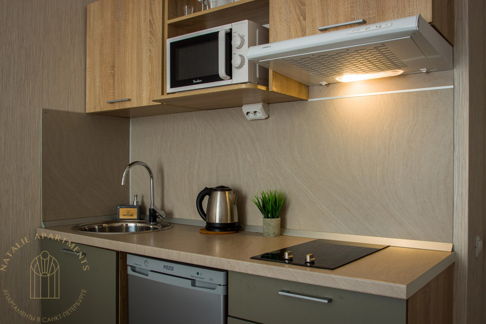 Апартаменты Студия Natalie Apartments Пулковское шоссе 14с6