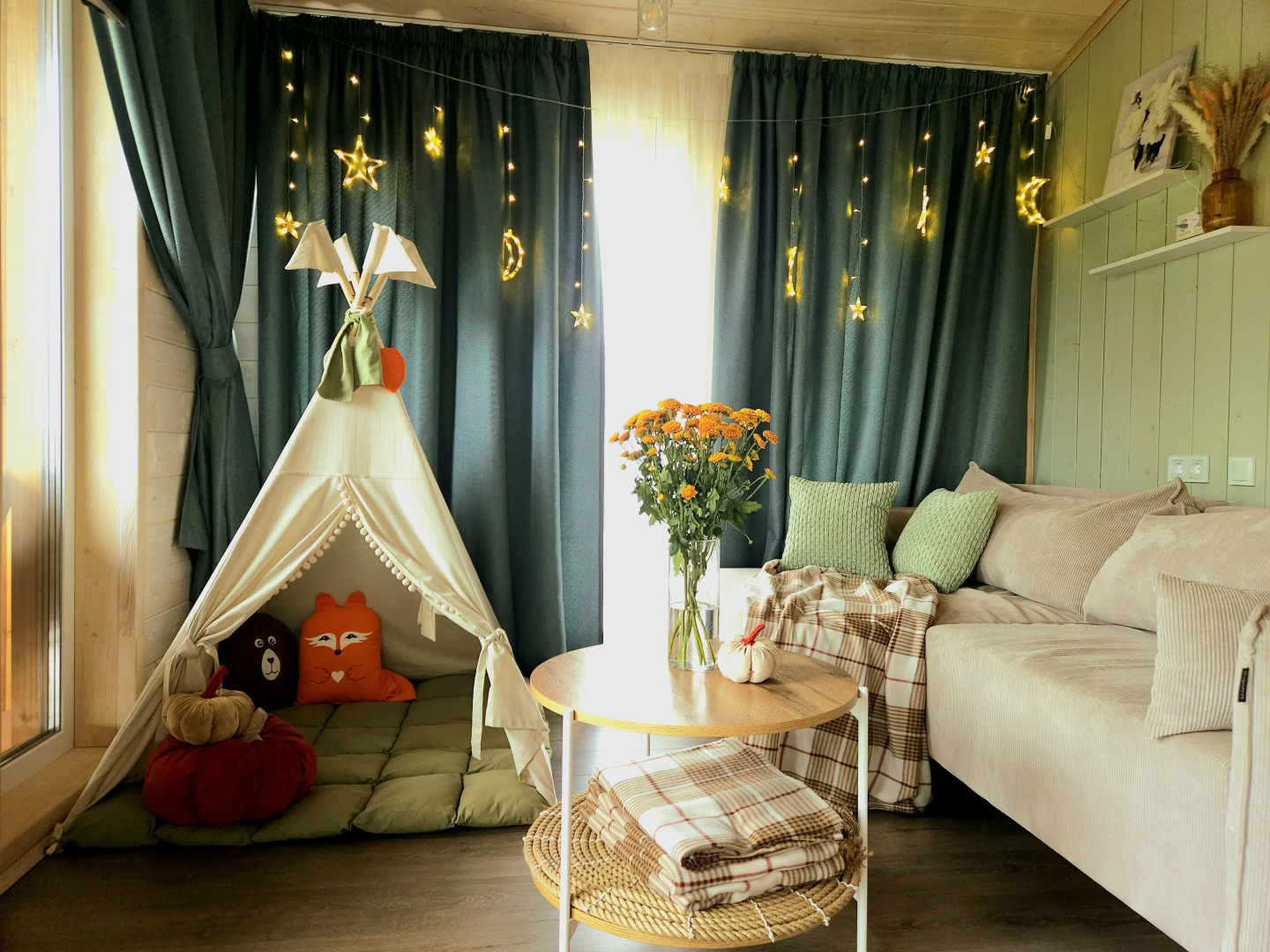 Домик "Сказочный Лес" с гриль-мангалом, костровой и большой сауной