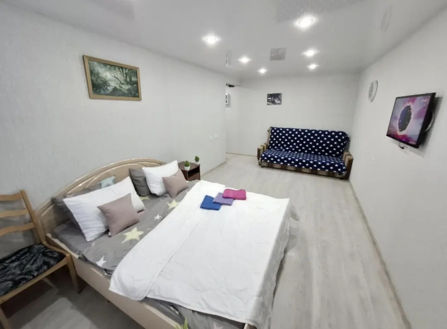 Квартира Уютная Евро двухкомнатная