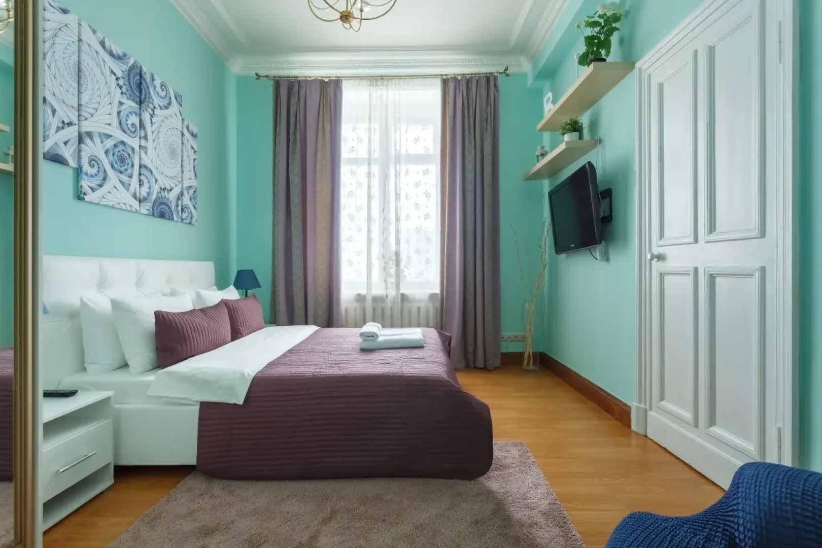 Апартаменты Улучшенные 3 Комнатные с Видом на Москву-Сити