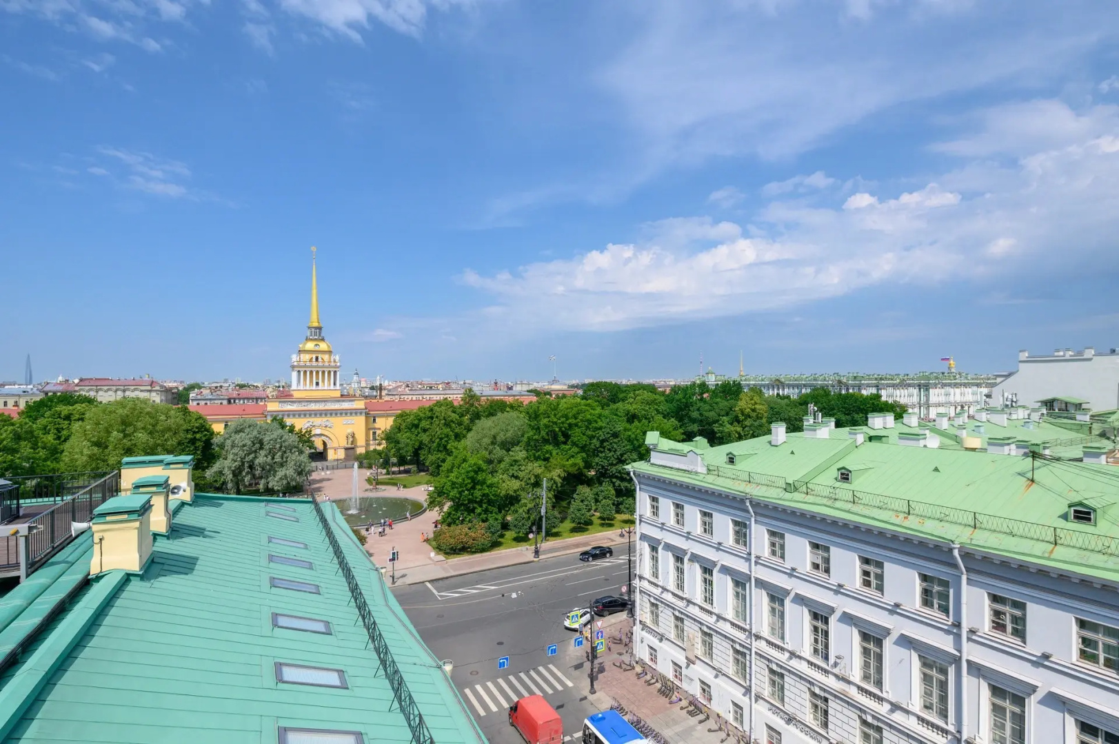 Меблированные комнаты Соло Панорама Дворцовая площадь