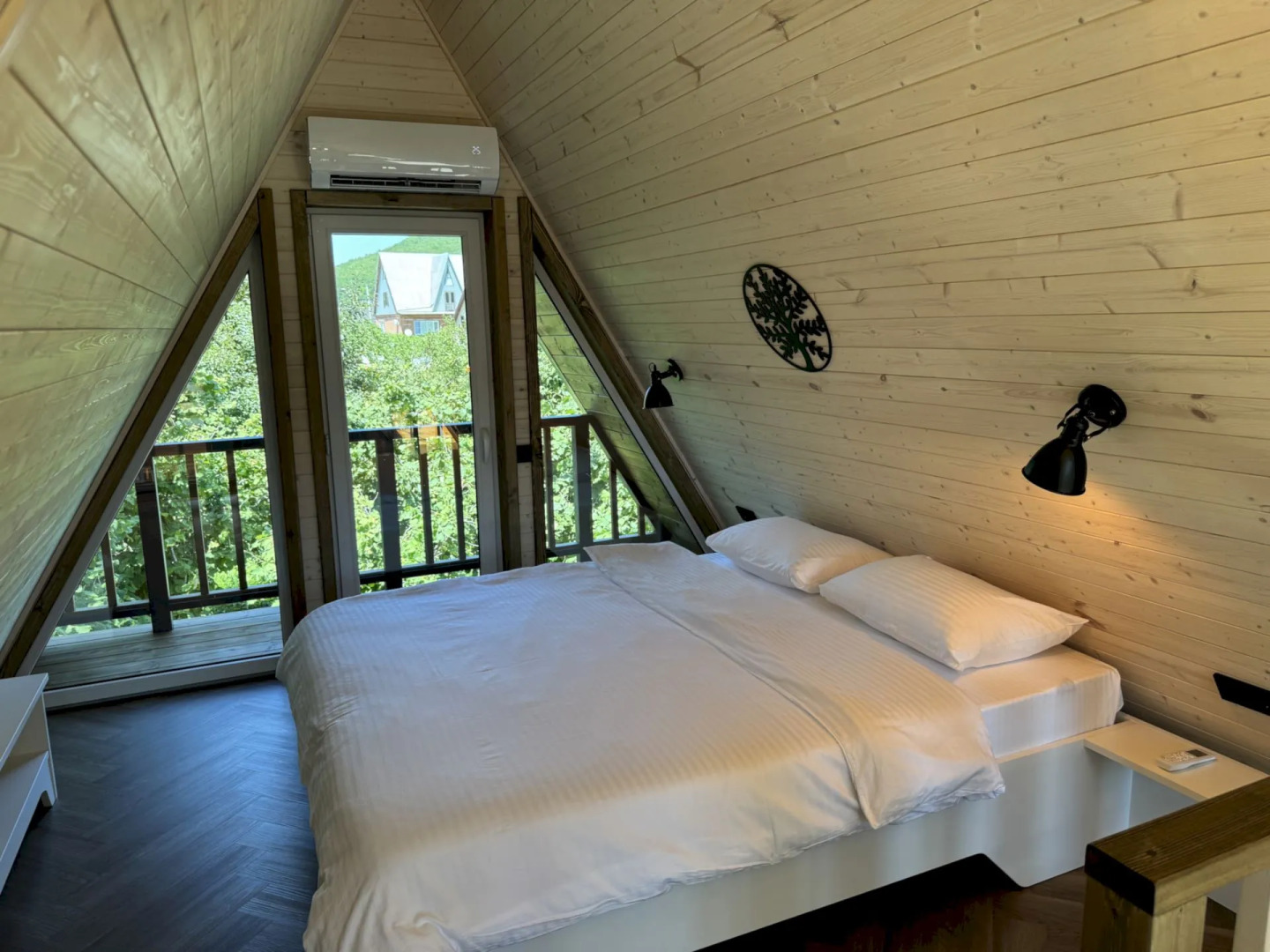 Частный Дом 391 А Фрейм Терраса с Видом на Горы Баня Фурако Мангал