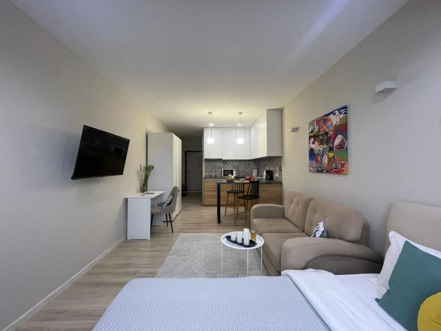 Апартаменты Этно Студия Жетысу с Прекрасным Видом на Горы