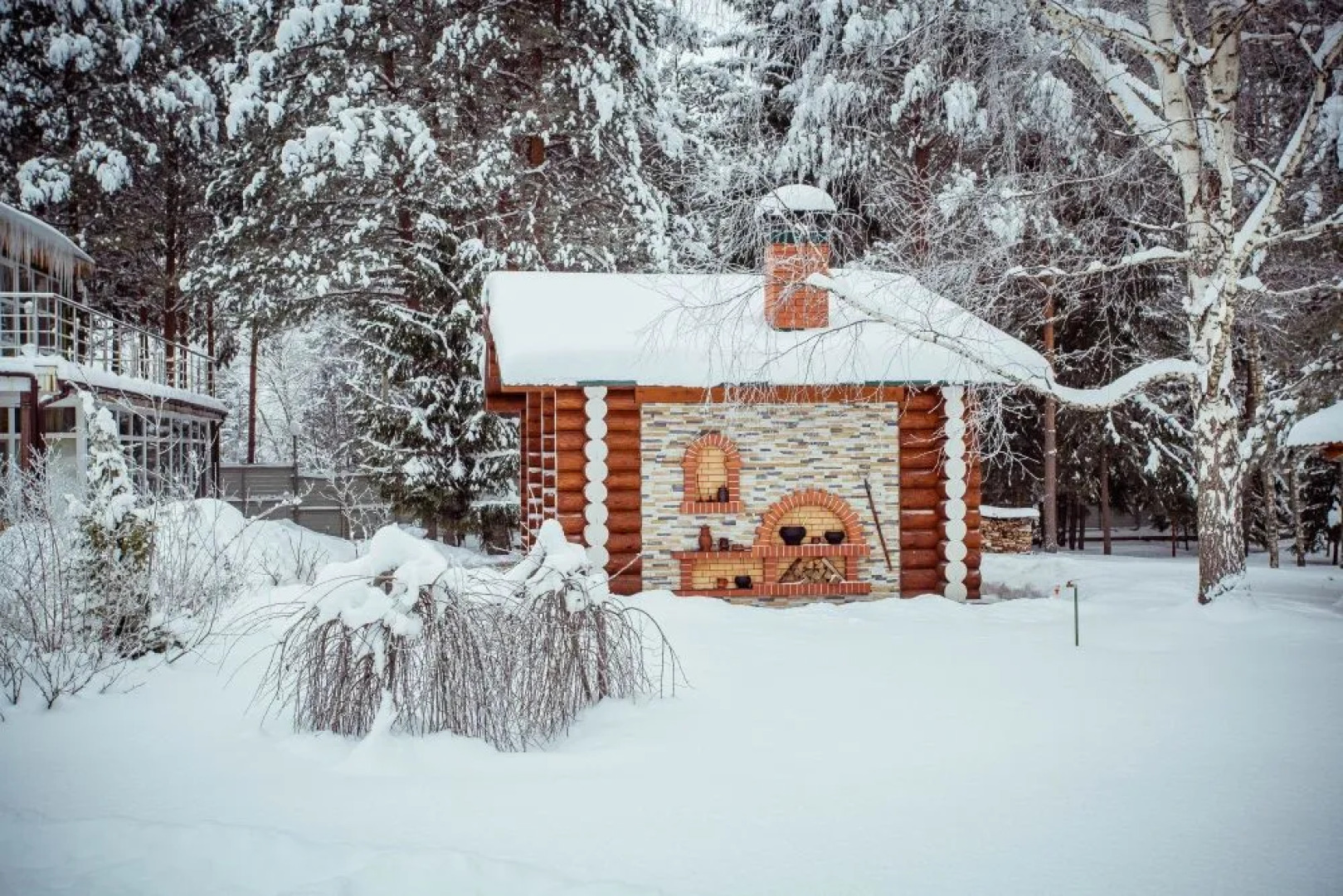 Отель Дивный Мир Хижина