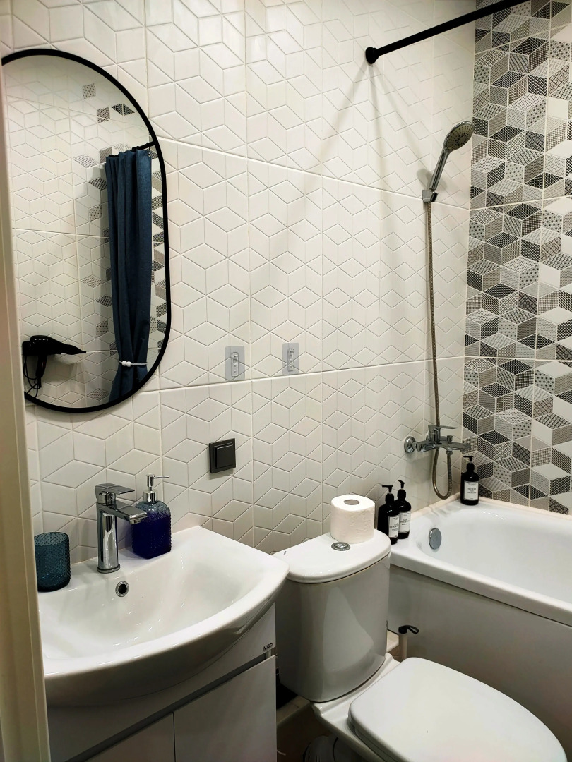 Квартира с красивой террасой на крыше дома в Белгороде