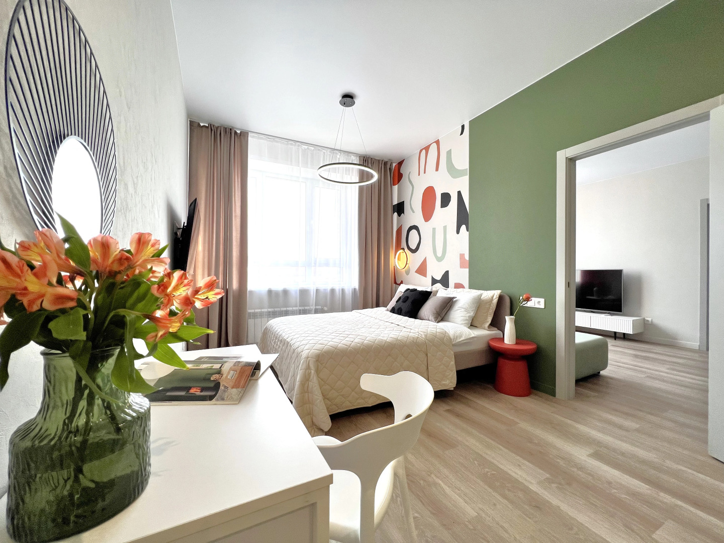 Квартира Евро 3шка У Аквапарка С Панорамным Видом на Реку