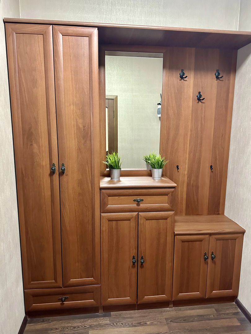 Квартира-студия с красивым видом на город